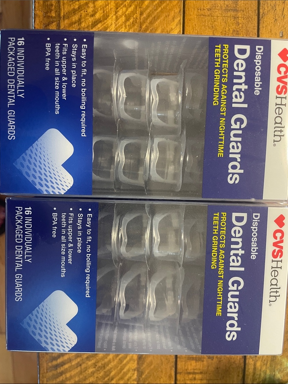 CVS Health Disposable Dental Guards - Clear